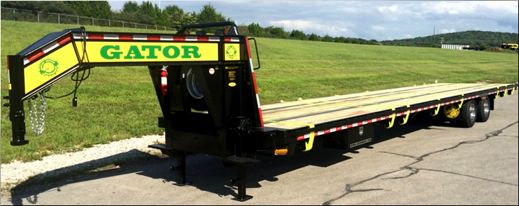 EQUIPMENT TRAILER - TANDEM DUAL GOOSENECK TRAILER FOR SALE  Smith County, Tennessee