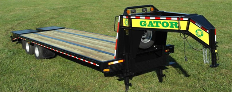 GOOSENECK TRAILER 30ft tandem dual - all heavy-duty equipment trailers special priced  Smith County, Tennessee